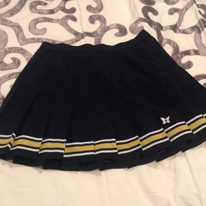 Pleated tennis skirt